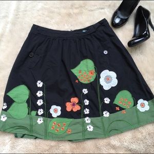 embroidered skirt by WHISH